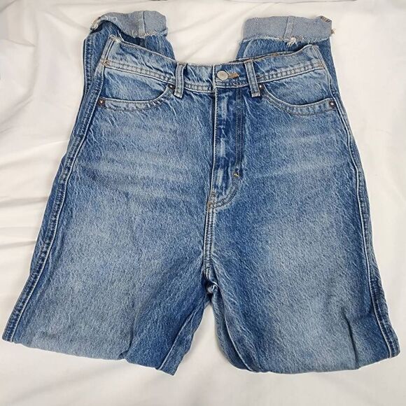 Free People We The Free Marion High Waisted Jean in Celeste Size 25 - Picture 6 of 14